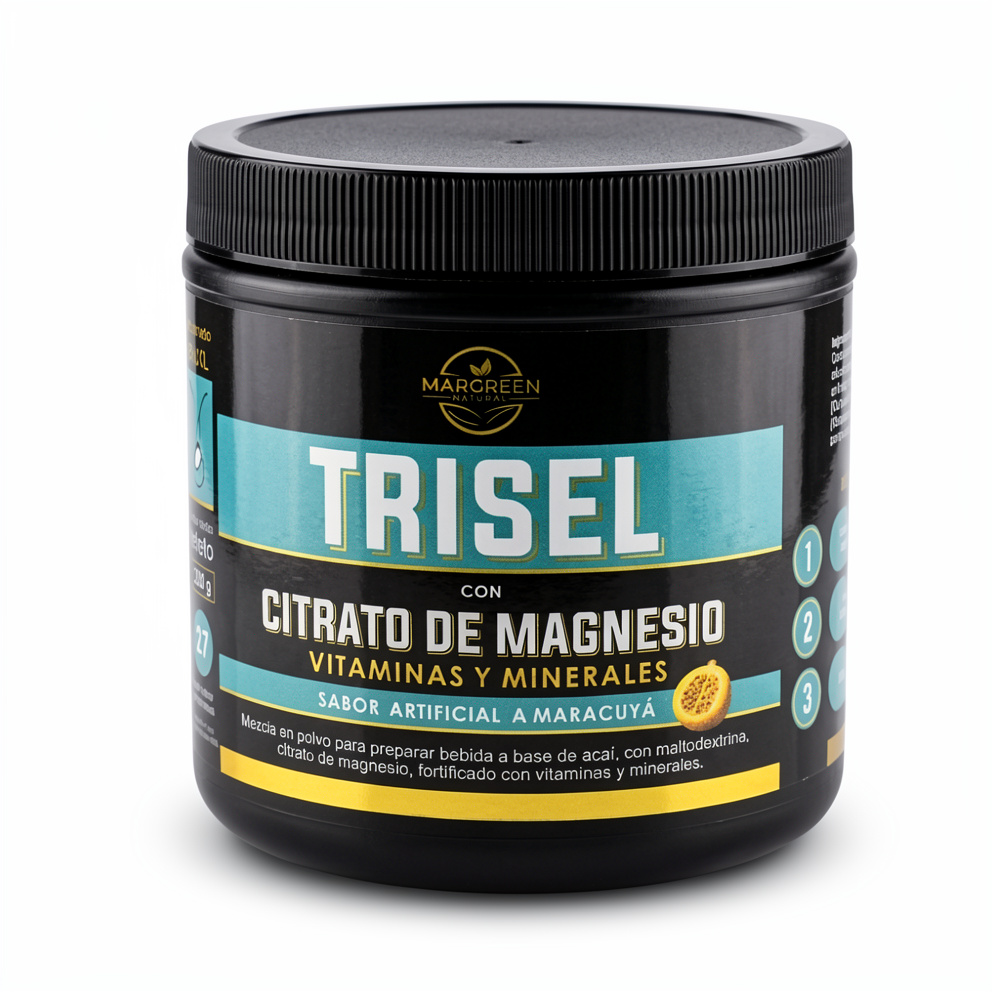 Trisel Con Citrato de Magnesio 550 Gr. MARGREEN NATURAL