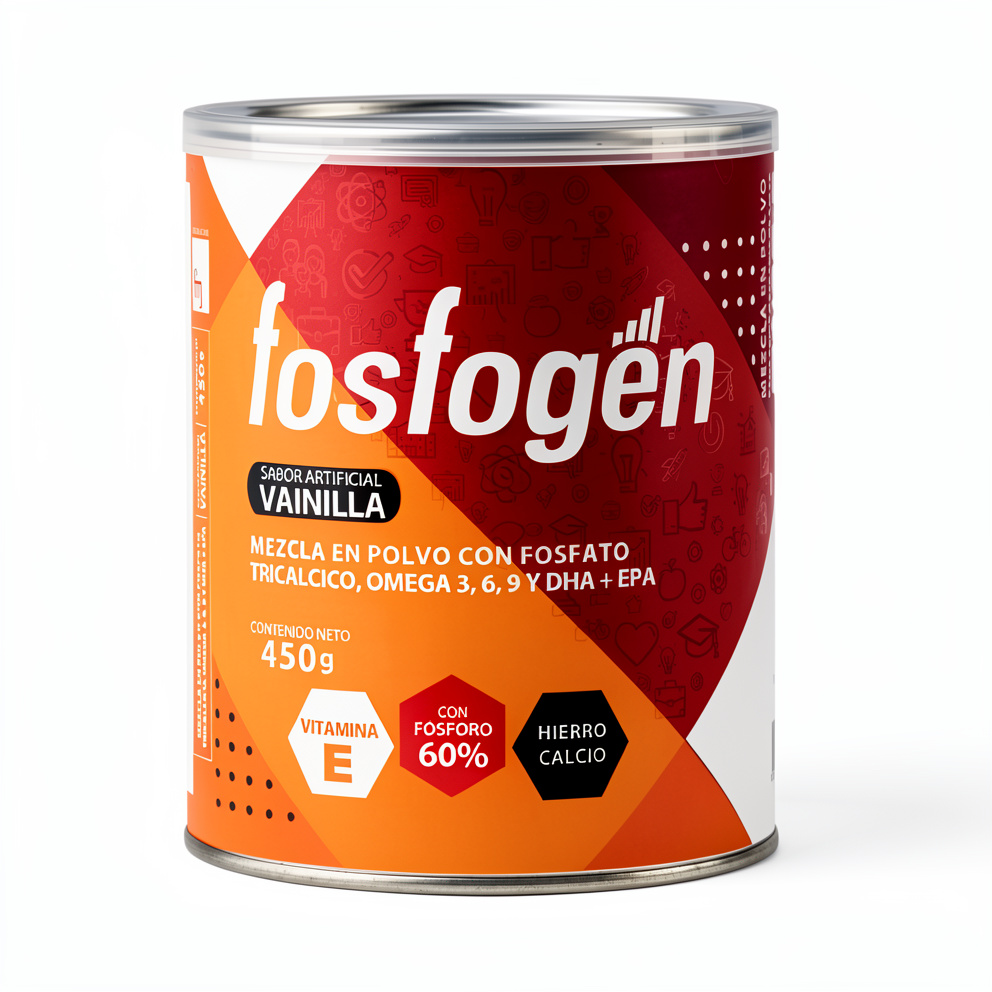 Fosfogen 450Gr. Vainilla Severiano
