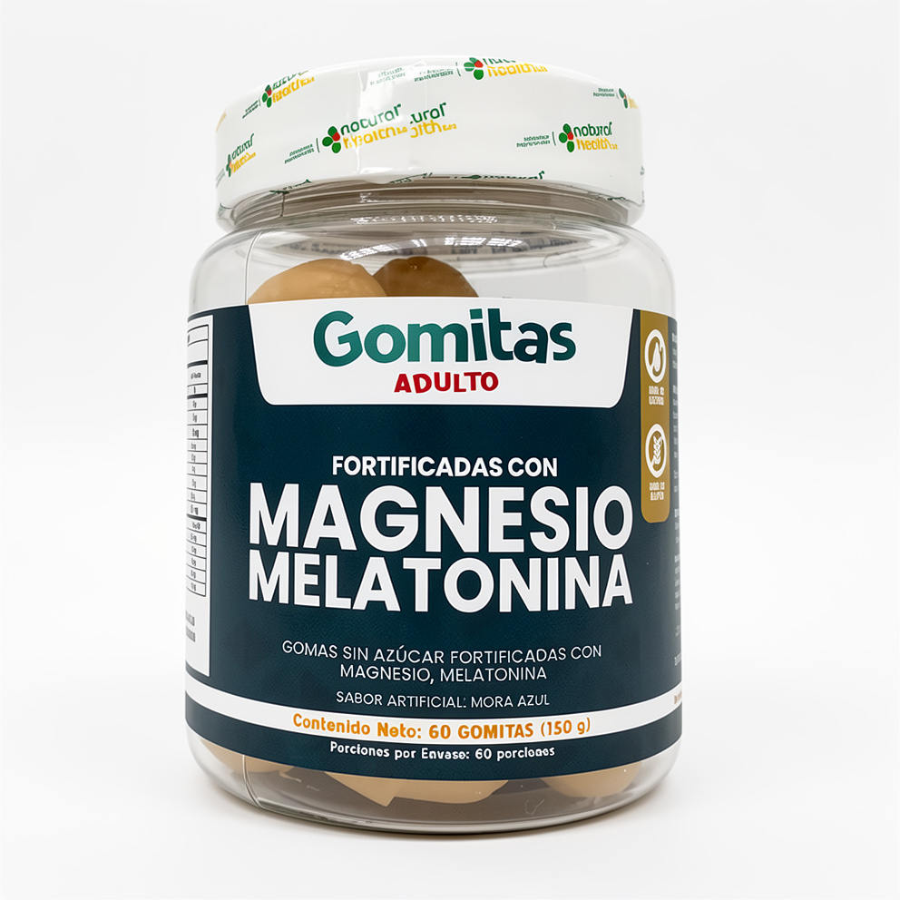 Gomitas Magnesio + Melatonina X 60 Und Natural Health