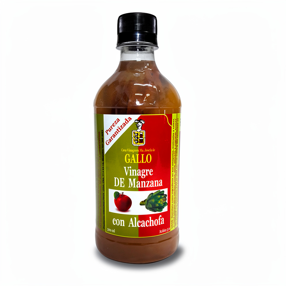 Vinagre de Manzana + Alcachofa 500ml. live+nat