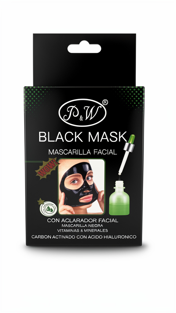 Mascarilla Negra Aclarante PW