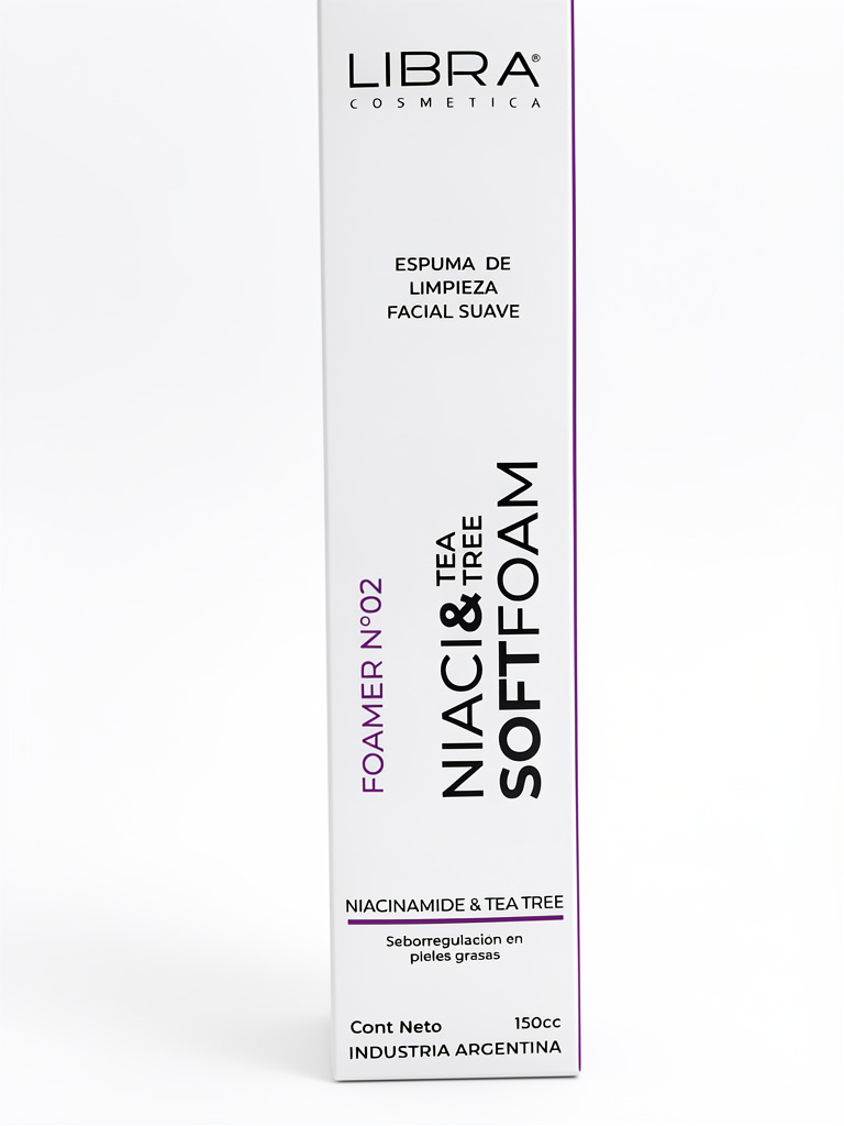 Espuma de limpieza facial niacinamida