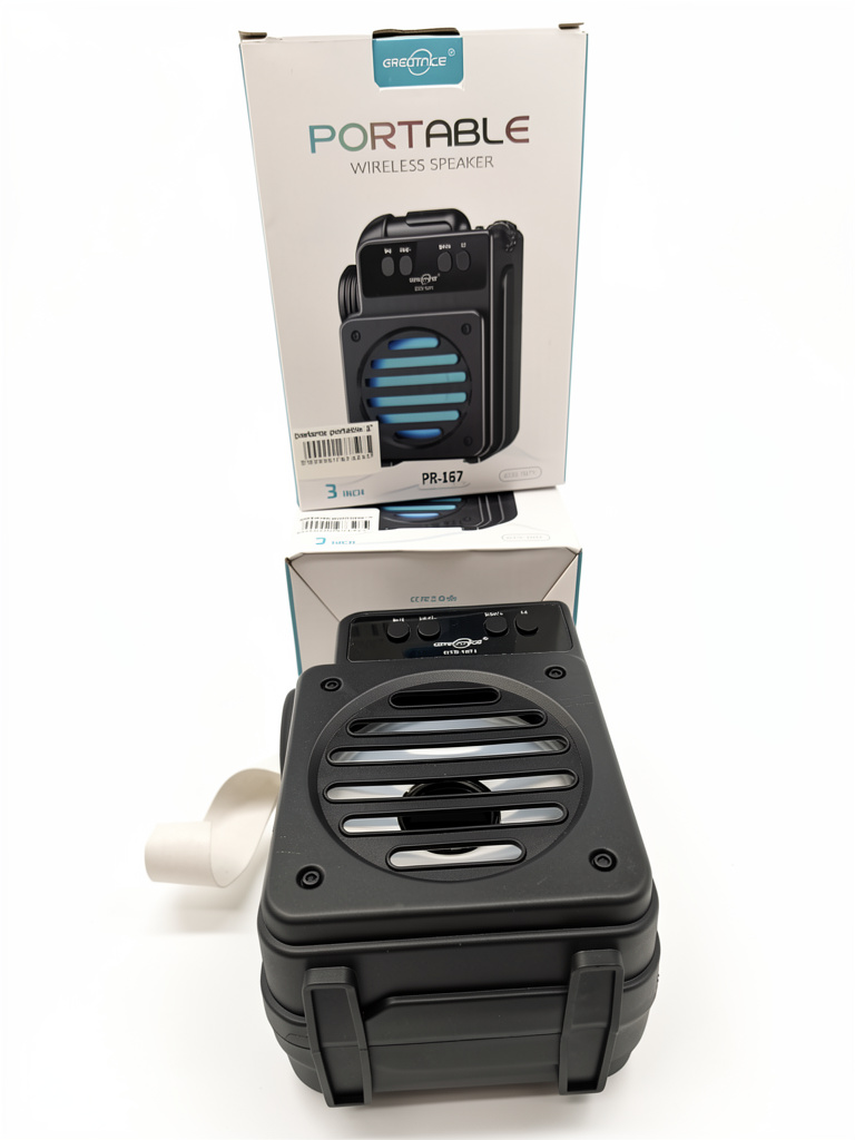 Parlante portable 3"