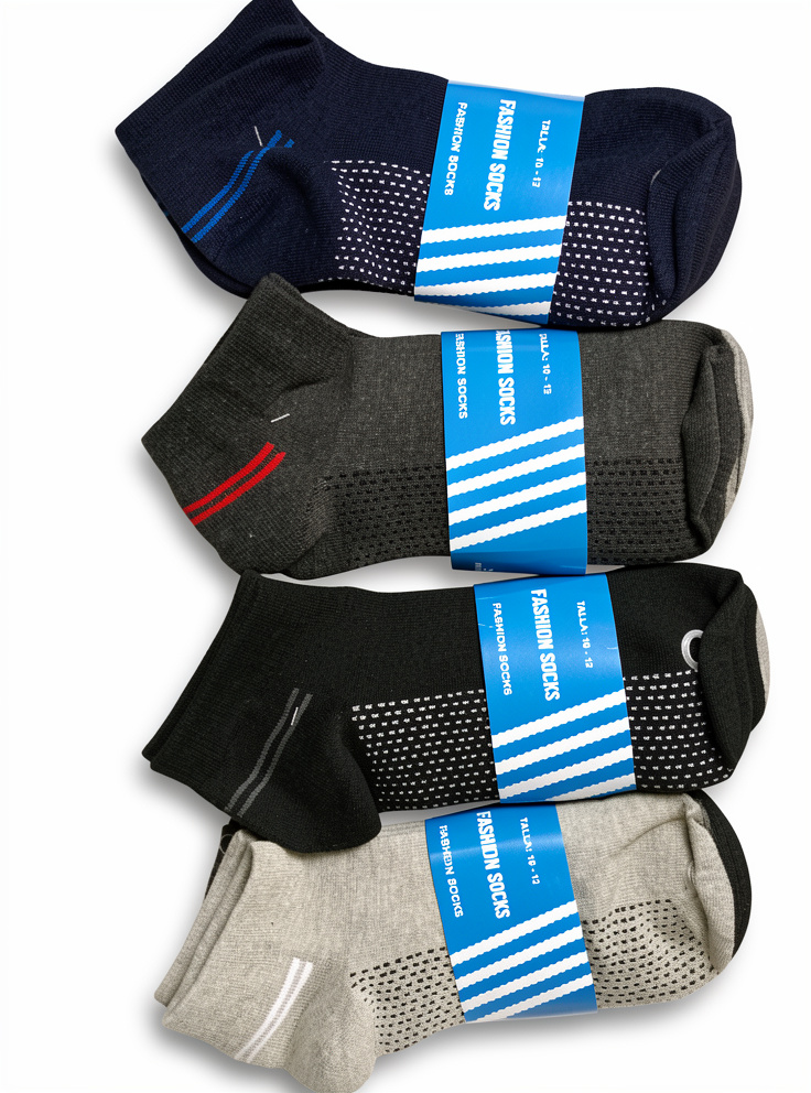 Medias de hombre tobilleras calidad alicradas
