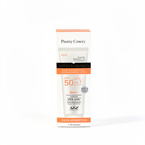 Base con protector solar 50SPF Ligero PRETTY COWRY 50ml