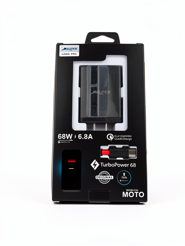 Gama Pro TurboPower 68 cargador negro