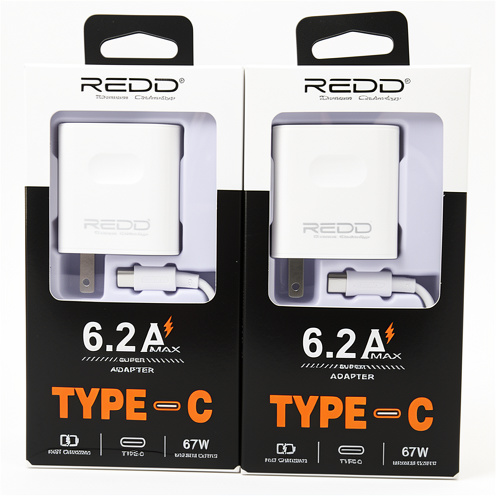 CARGADOR TIPO C-REDD- 6.2A MAX. 67W