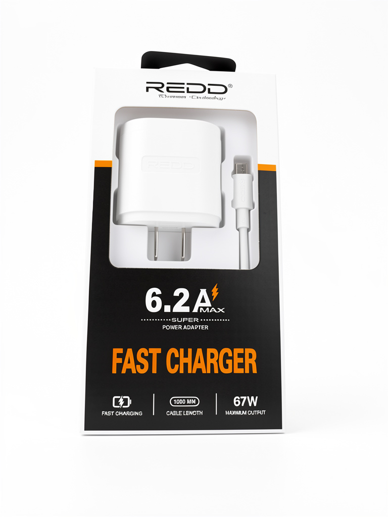 REDD cargador rapido blanco