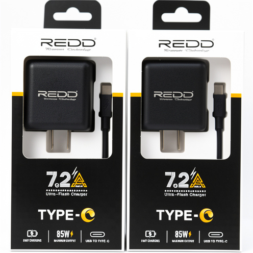 CARGADOR TIPO C-REDD-7.2 A MAX-85W