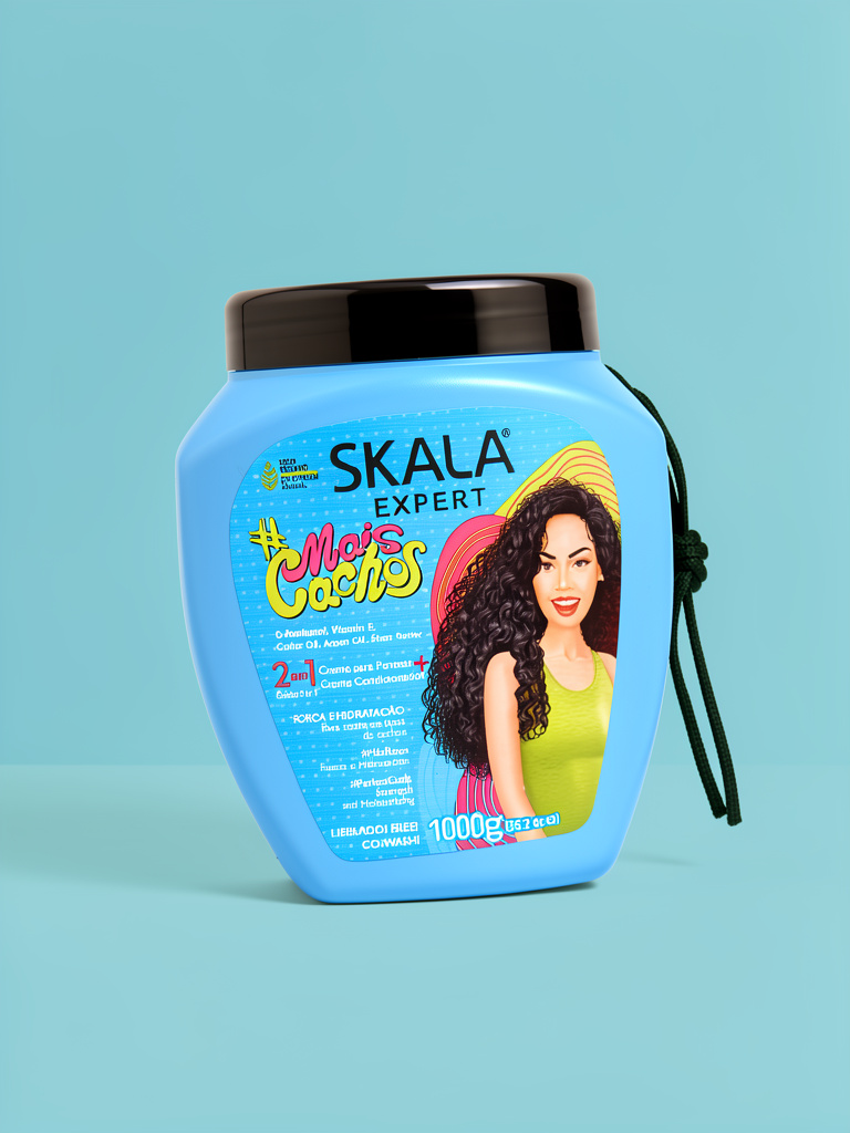Skala Expert Mais Cachos crema capilar azul