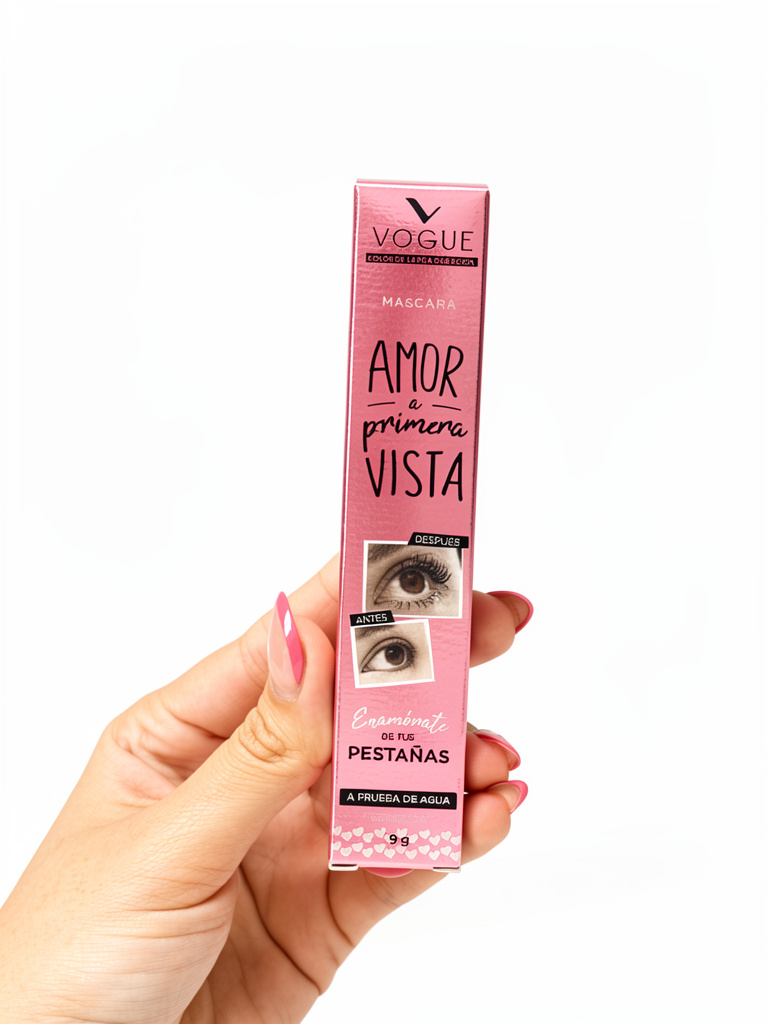 Vogue mascara rosa amor a primera vista