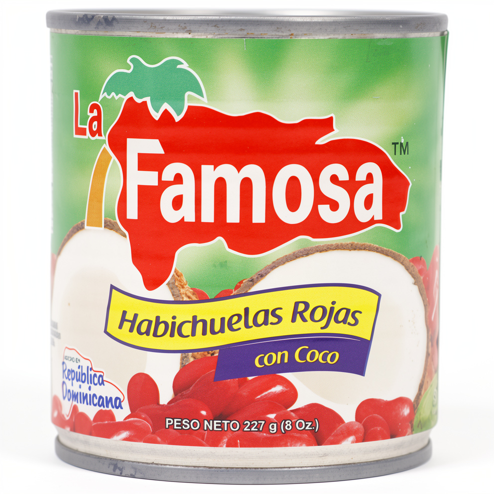 La Famosa Habichuelas con Coco 8oz