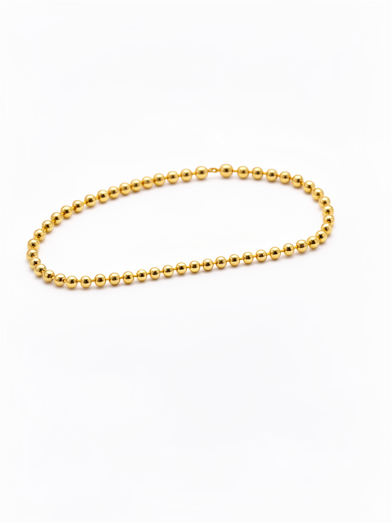 Pulsera Bolitas Doradas