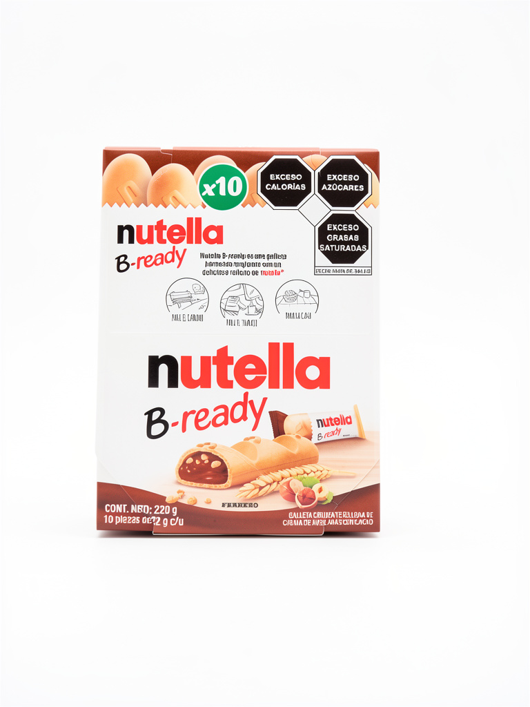 Nutella B-ready 220gr/10 pzas