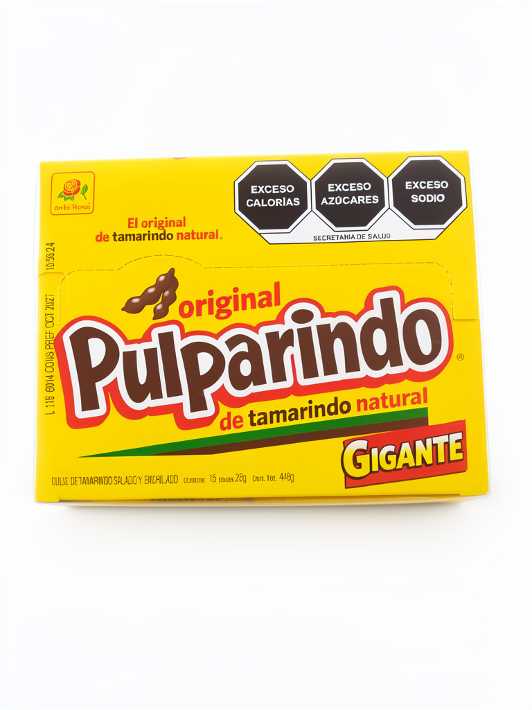 Pulparindo Gigante 448gr/16pzas