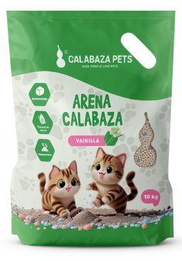 ARENA CALABAZA CLASICA 10kg - VAINILLA