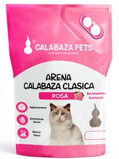 ARENA CALABAZA CLASICA 10kg -ROSA