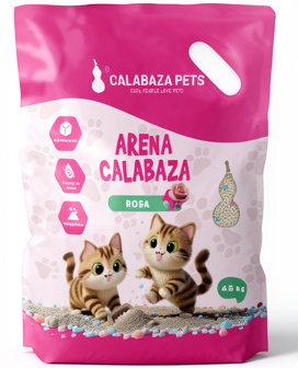 ARENA CALABAZA CLASICA 4.5Kg - ROSA