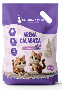 ARENA CALABAZA CLASICA 10kg - LAVANDA