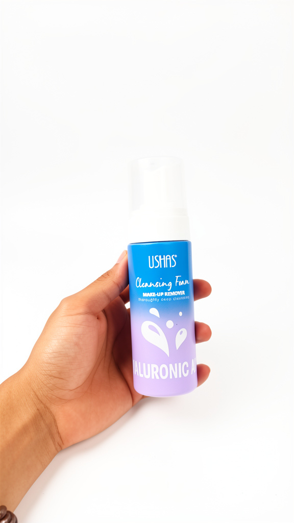 USHAS Cleansing Foam rosa