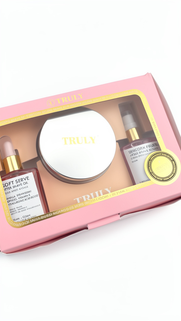 TRULY kit depilacion rosa x 3