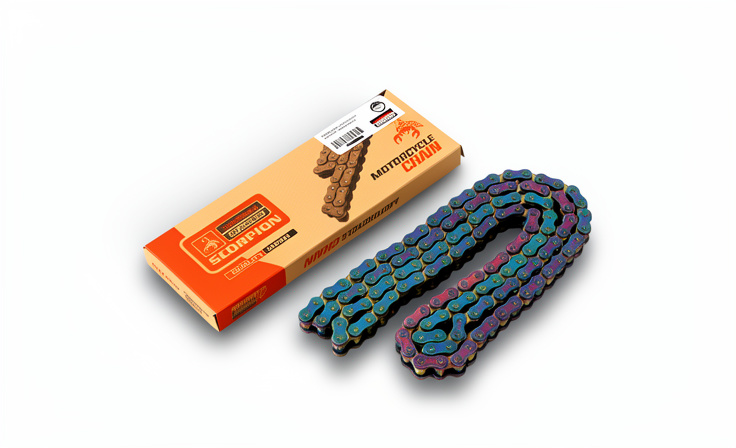CADENA 428H-132L SCORPION TORNASOL JAPANI RACER UND
