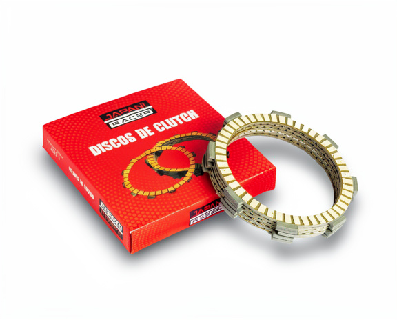 DISCOS CLUTCH AKT NKD/LIBERO125/XTZ125-150 (FIBRA) JPN