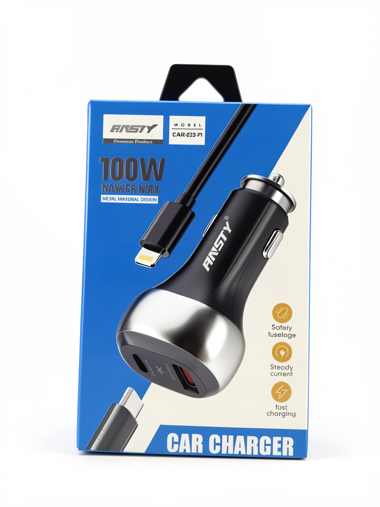CAR CHARGER 100W iphone