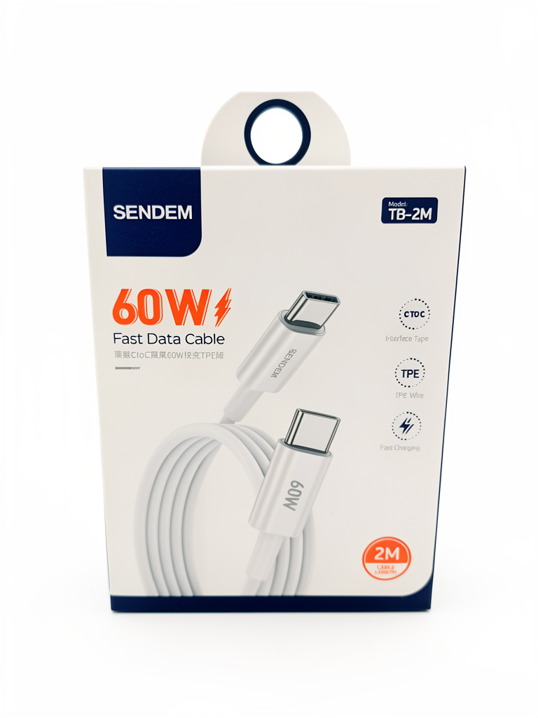 Cable Tipo C a C de 2M 60W