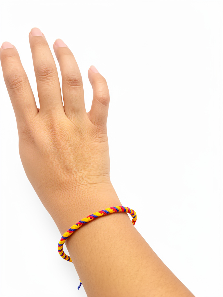 Pulsera tricolor económica