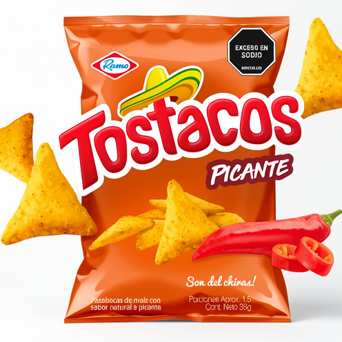 Tostacos picantes
