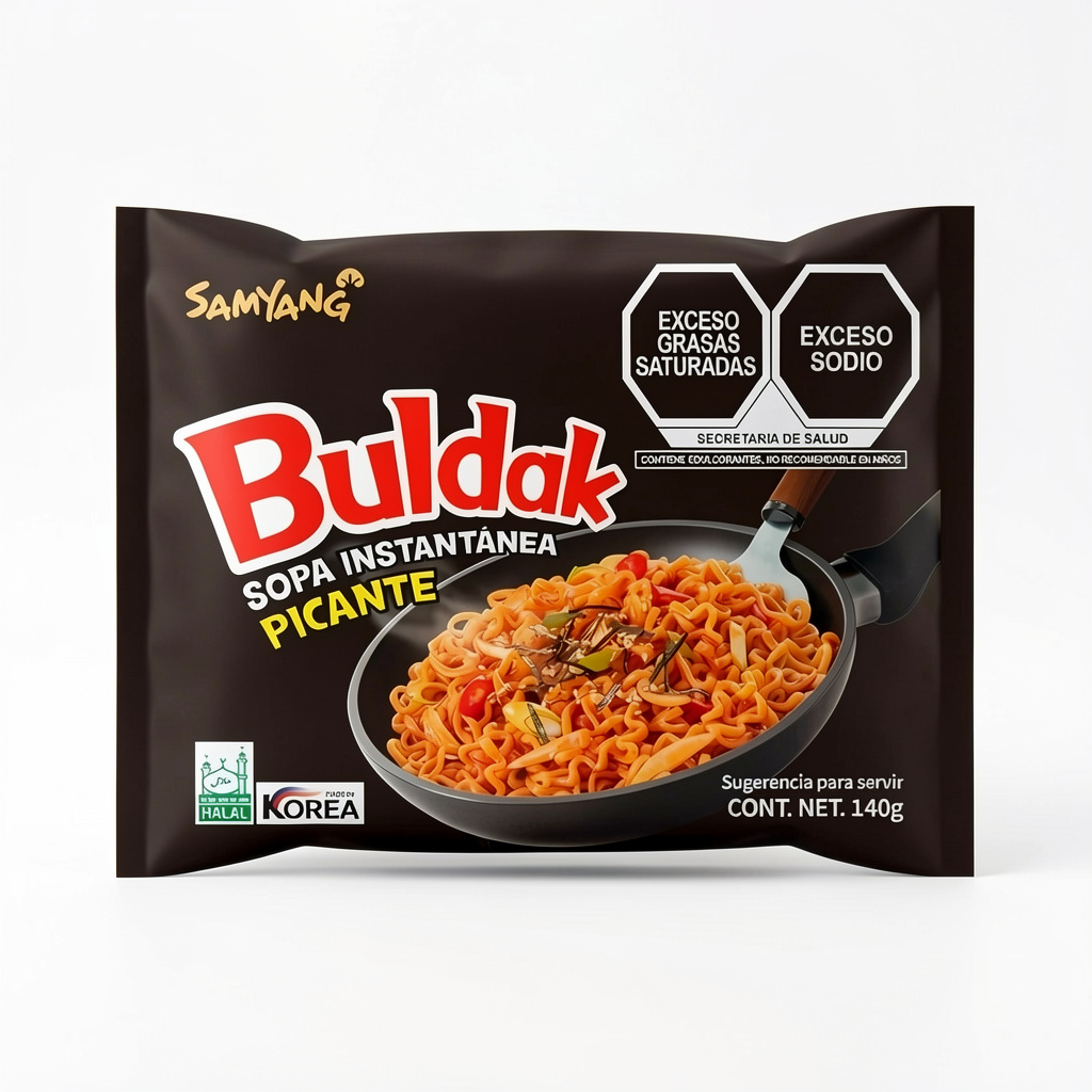 SAMYANG Buldak Pollo Picante 20/140gr