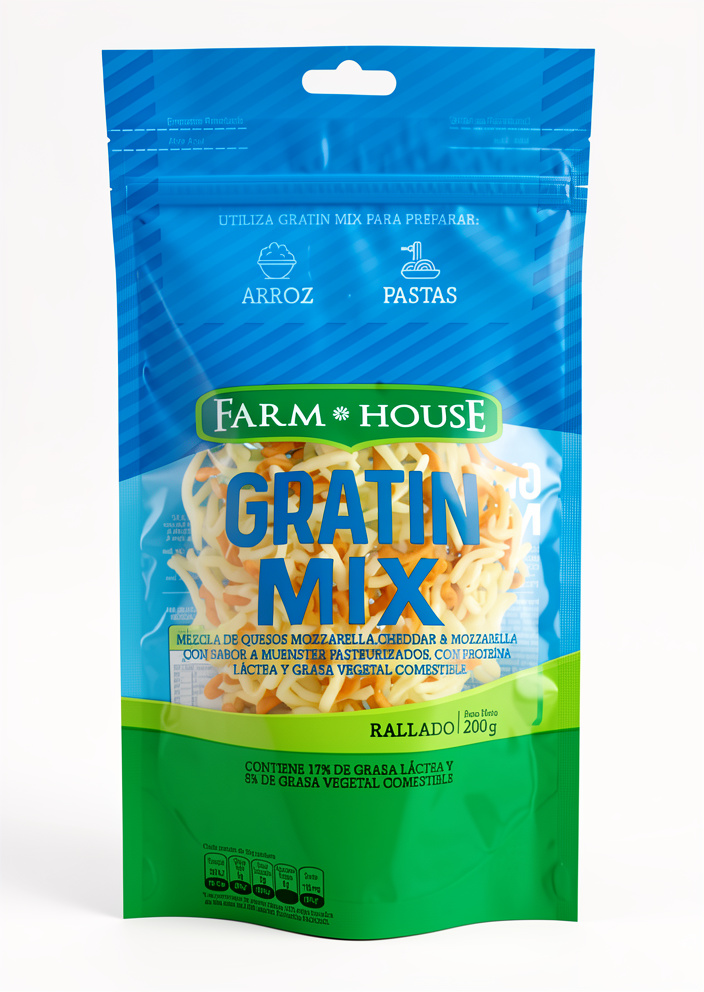 FH RALLADO GRATIN MIX 200 GRS