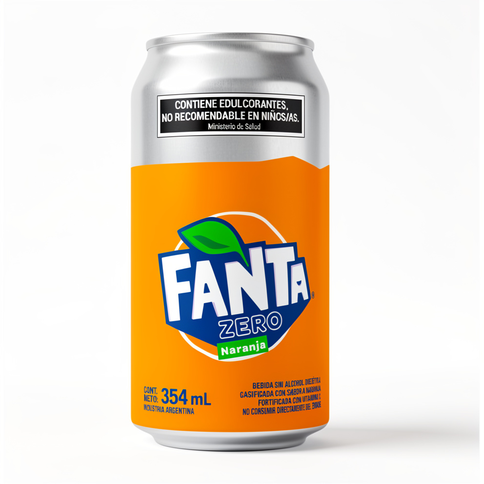 FANTA LATA X 354ML ZERO (pack por 6 unidades)