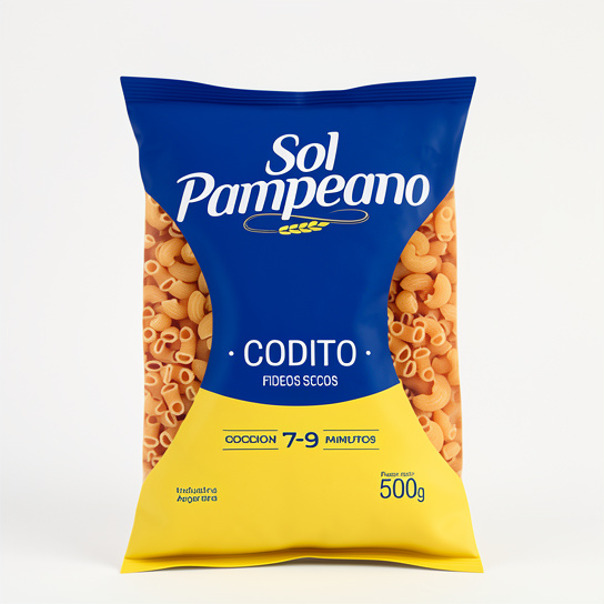 FIDEOS SOL PAMPEANO CODITO X 500GR