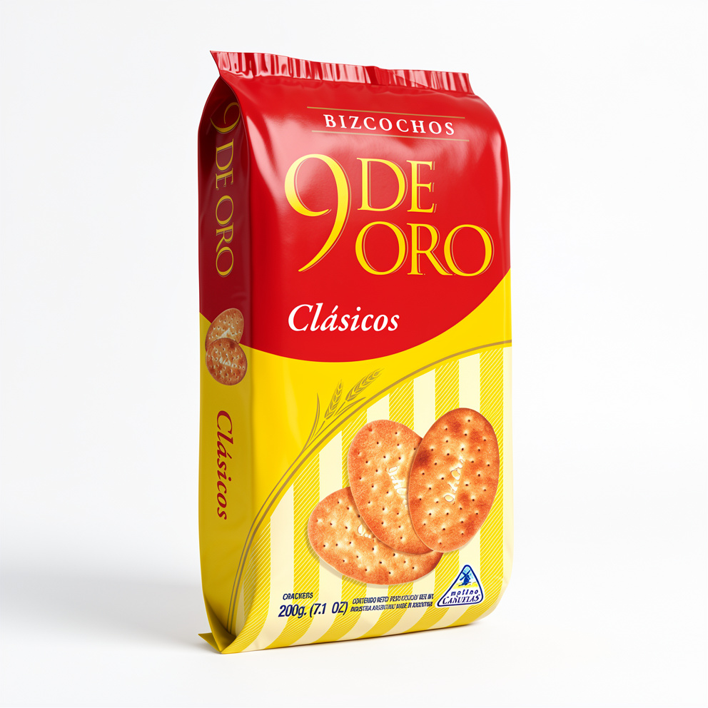 GALL. 9 DE ORO SALADAS X 200GR