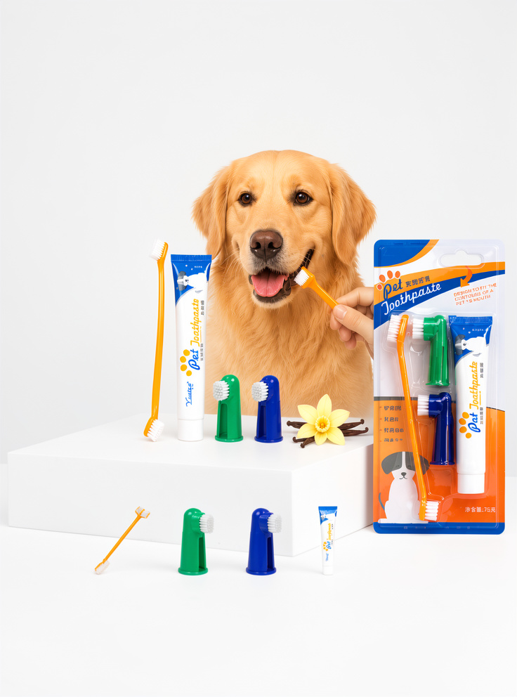 Crema dental y cepillo