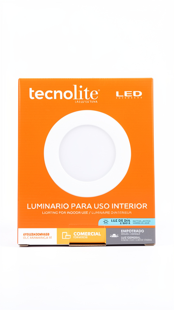 LÁMPARA LED PARA TECHO LUZ BLANCA 6
