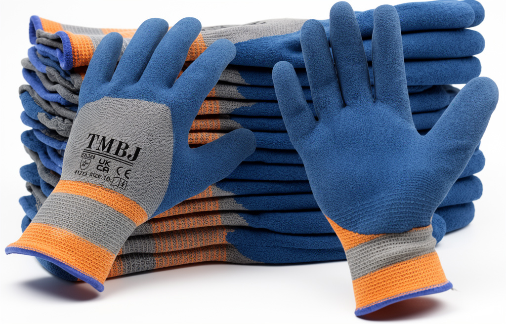 Guantes de Seguridad Antideslizantes Tela de poliéster