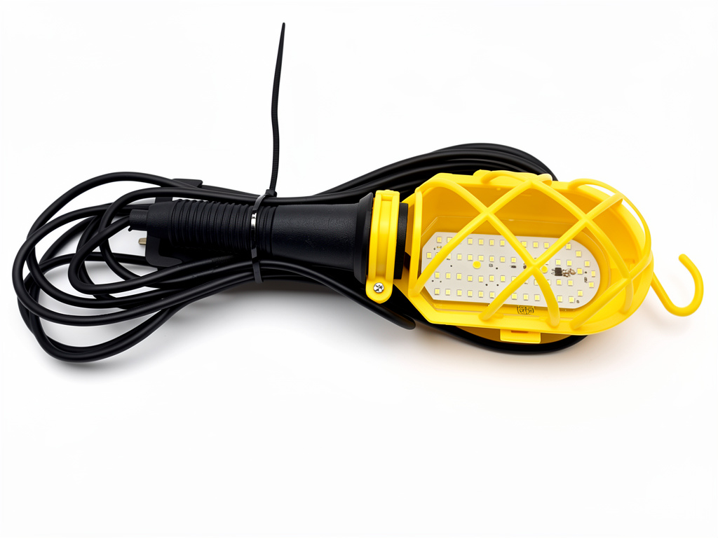 Lámpara LED portátil amarilla