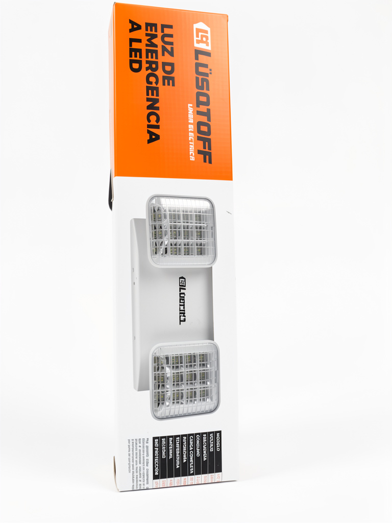 Lüsqtoff luz emergencia LED