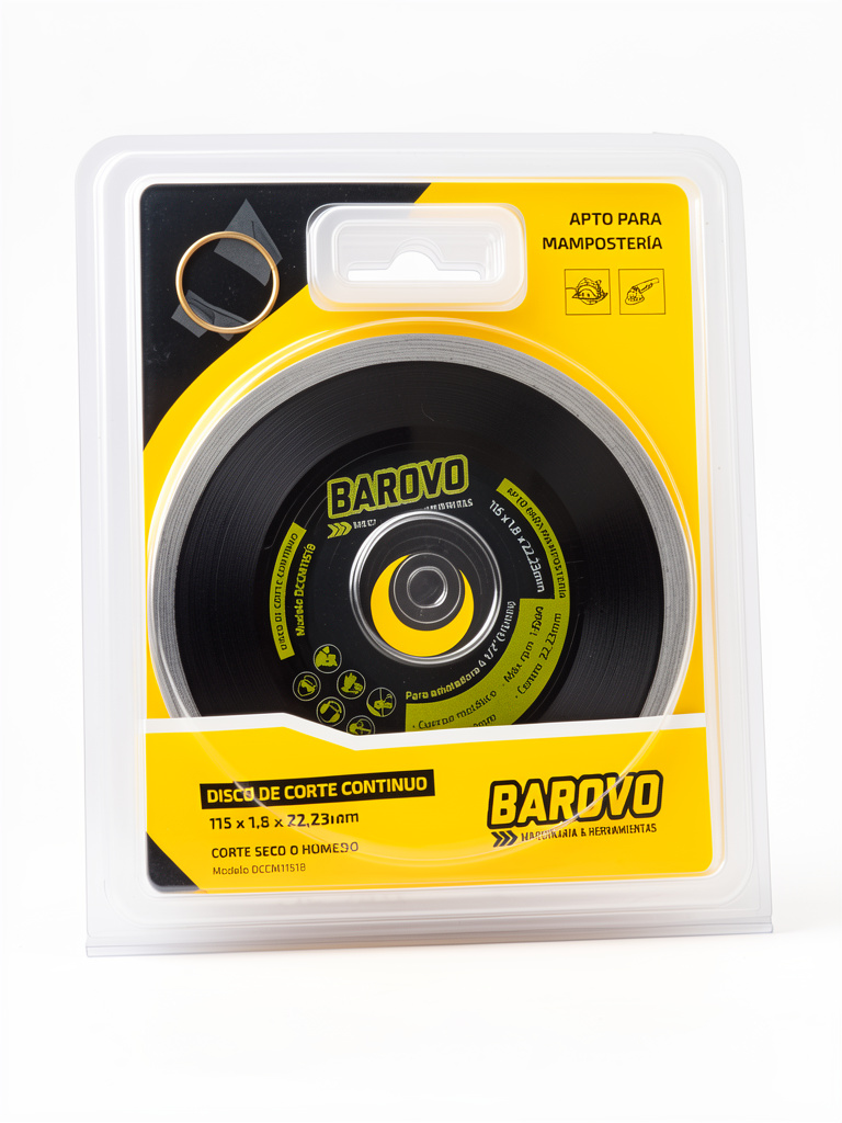Barovo disco de corte continuo