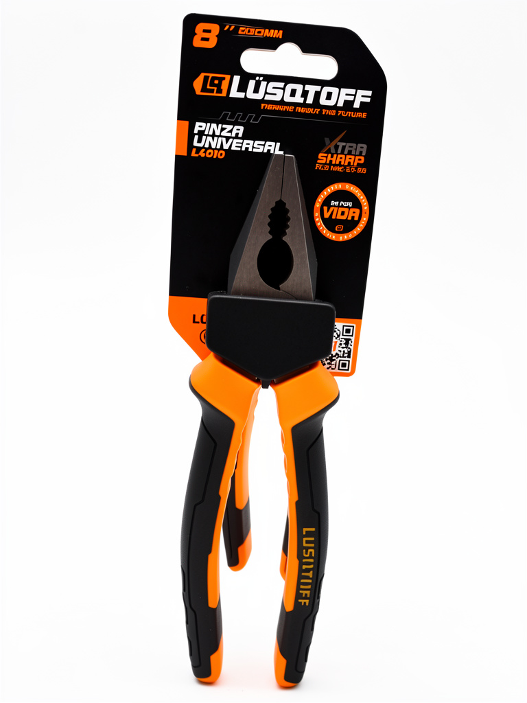 Lusqtoff pinza universal naranja