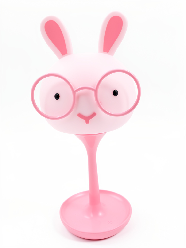 Velador Lámpara rosa conejito