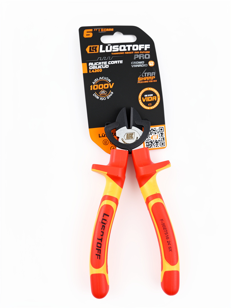 Lüsqtoff pinza aislada 6"
