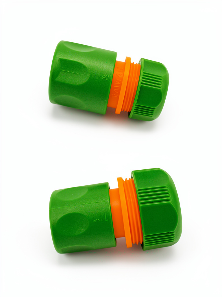Conector rapido verde/naranja