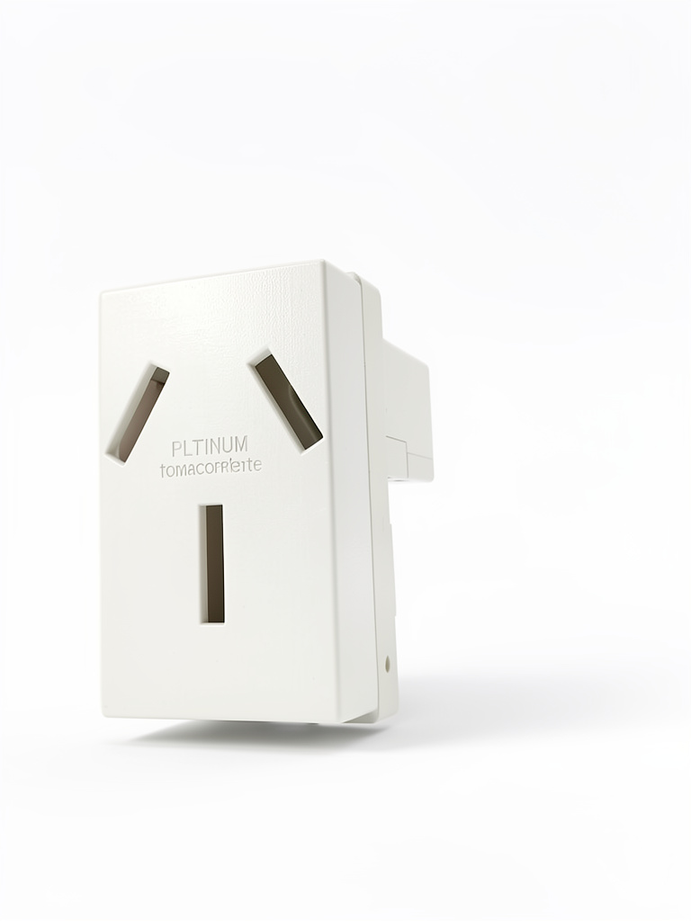 Platinum tomacorriente blanco 20A bipolar