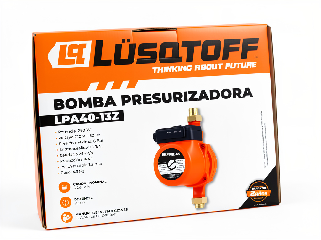 Lüsqtoff bomba presurizadora LPA40-13Z