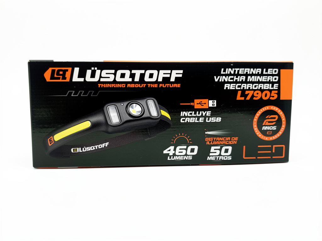 Lüsqtoff linterna LED recargable L7905