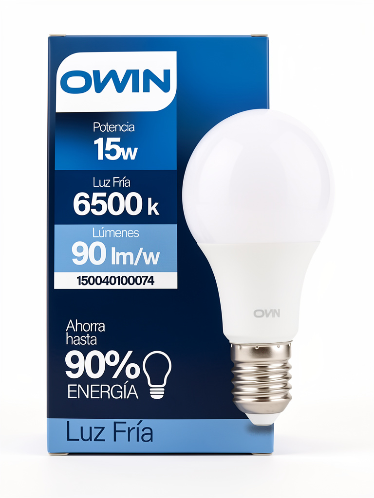 OWIN lampara LED 15W blanca